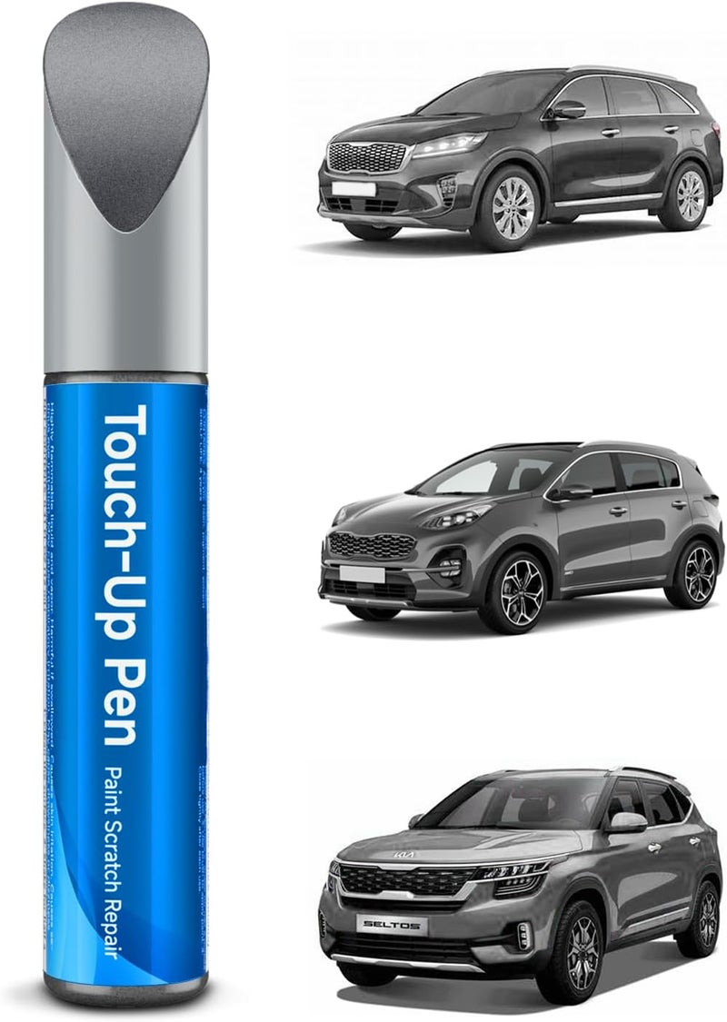 RSACET Steel Grey(KLG) Touch Up Paint Compatible with Kia Exact Match Touch Up Paint Car Scratch Repair - Image 1
